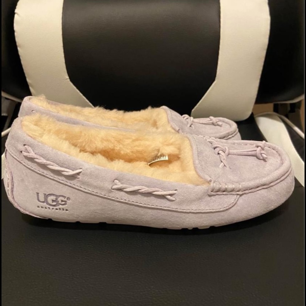 UGG Lilac Moccasins